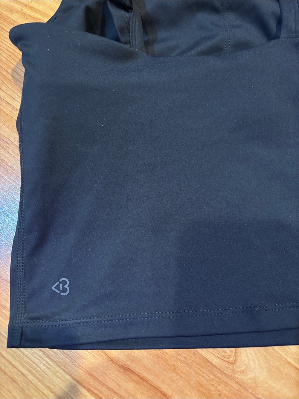 Black Ruffled Blogilates Top - Picture 5 of 6
